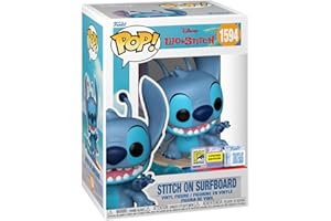 Funko Pop! Vinyl: Lilo & Stitch - Stitch Surf - Exclusiva Amazon - Figura de Vinilo Coleccionable - Idea de Regalo - Mercancia Oficial - Juguetes para Niños y Adultos - Movies Fans