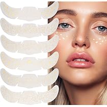Glitzer-Sommersprossen Tattoos – Goldene Sterne & Punkte, Wasserfest | Festival Make-up