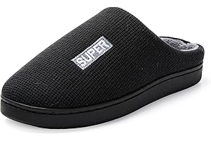 JOMIX Męskie kapcie zimowe zimowe ciepłe domowe kapcie na zimę