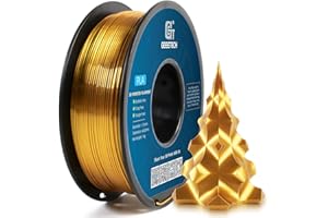 ‎GEEETECH GEEETECH PLA filament 1,75mm Silk Gold für 3d Drucker 1KG Spool