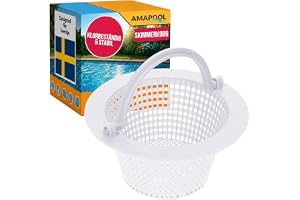 Amapool Skimmerkorg 16 cm - Ersättningskorg för Standard Skimmer och Pool
