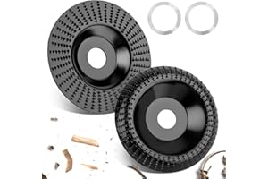 KILDOWS 2 Disco Amoladora Madera 125 mm Disco Radial Madera, Amoladora de muelas abrasivas para pulido de madera acabado amolado pulido, Carburo de Tungsteno