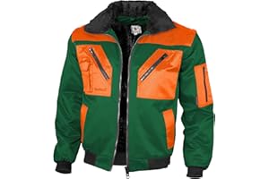 QUALITEX HIGH QUALITY WORKWEAR Qualitex - Pilotenjacke 4 in 1 - Kragen und Ärmel abtrennbar - mehrere Farben
