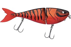 Berkley Zilla Jointed Glider leurre dur pour la pêche du brochet en eau douce, coule doucement, hameçon Fusion, action erratique, sans plomb