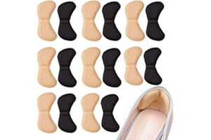 NACERLARY 8 paia Cuscini per tallone Pad Heel, Heel Liners comode per scarpe antiscivolo autoadesivo Solette per la cura del piede