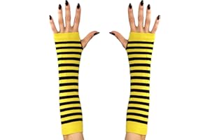 WIDMANN MILANO PARTY FASHION - Fingerlose Handschuhe, Tier, Party Animal, Karneval