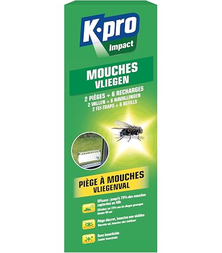 Papier Tue-mouches Catch Expert - Lot De 2 X 4 Rouleaux - Neuf