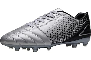 DREAM PAIRS Herren Fußballschuhe Professionelle Trainingsschuhe Stollen Spikes Cleats Outdoor Sport Football Schuhe