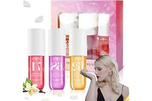 TAUFE Set di Spray Profumati,3 pezzi Spray Corpo Profumato,Acqua Profumata Donna,Set di Profumi,Fragranza di Lunga Durata Profumi,Spray Profumato a Lunga Durata,Set di Fragranze Classic,ottimo regalo
