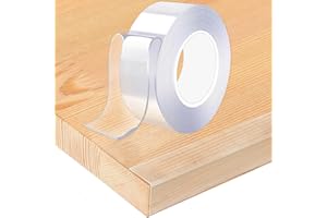 REEKNOKOL Baby Proofing Edge Protector, Safety Edge & Corner Guards Clear Edge Protector Strip Adhesive Baby Corner Protectors for Furniture Table Sharp Drawer (5m Length / 3cm Width)