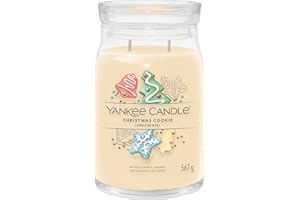 Yankee Candle Signature Scented Candle | Christmas Cookie Large Jar Candle with Double Wicks | Soy Wax Blend Long Burning Candle