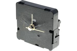 CHRISTIAN GAR BVC - Maquinaría de reloj con despertador (alarma) de cuarzo (50 x 55 mm) Cañón 6 mm