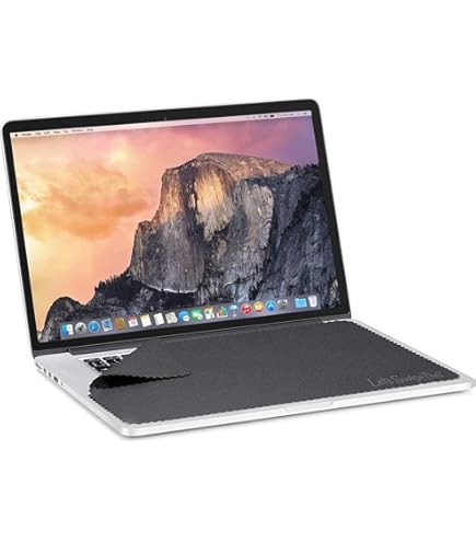 Kit 3 Panni In Microfibra Per Pulizia Schermi - 31x22 Cm Per Laptop, Tablet E Smartphone