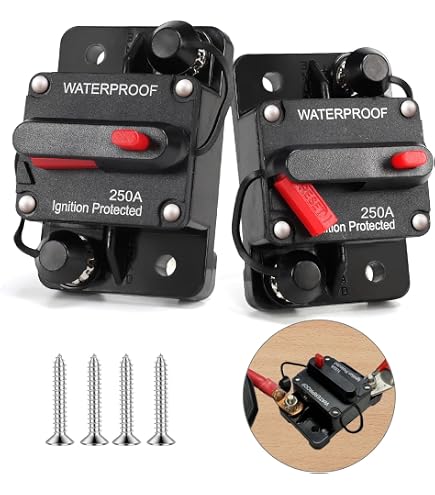 Interruttore Automatico Di Protezione 40a 12v-48v Con