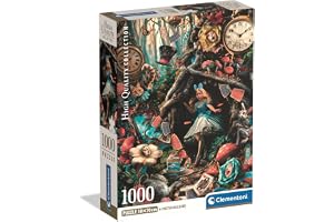 CLEMENTONI-PUSSEL FÖR VUXNAPZL 1000 HQC ANOTHER DAY IN WONDERLAND 2025-COMP, Tillverkad i Italien, 39935