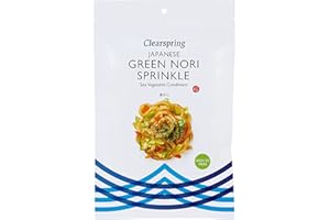 Clearspring Japanese Green Nori Sprinkle - Sea Vegetable Condiment 20g