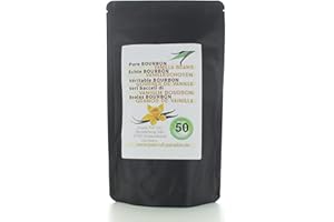 VAYNILLA Bourbon - Escurritos de vainilla (50 unidades, 12-13 cm, 100% natural, de Madagascar