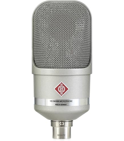 Neumann TLM 102 Studio Set – Micro Studio Cardioïde Nickel, Idéal Pour Enregistrement Voix Et Instruments