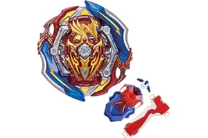 Zelzen Bey Toupie Blade avec Lanceur, Bey Toupie Blade Burst Turbo avec Metal Fusion Pack, Jouets de Bataille Gyroscope Noël Anniversaire Enfants Fête Cadeau B150