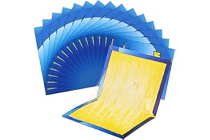 SKIBILES Colla per Topi, Trappole Per Topi e Ratti, 15 pezzi Trappola Collante per Topi Super Adesiva, Trappola Professionale per Cattura per Ferma Roditori, Rettili, Ratti, Parassiti