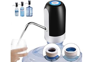 MIRTIKA Dispensador de Agua para garrafas con Adaptador para Botellas de Agua comerciales. Grifos para Botellas de Agua Mineral. Dispensadores de Agua para bidones, Bomba eléctrica Agua