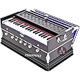 JAPS BIZ® 7 Stopper 3 1/4 Octive,Double Bellow,39 Keys, Bass Male Reeds Harmonium with Carry Bag