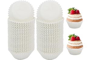 CUTILAND Caissettes Cupcake,Caissette Muffins Papier,Moule Muffin,Moule Cupcake,500 Pièces Moule Muffins Silicone,Moule a Muffin,5x3cm Cupcake,Caissettes Muffins,Caissette Cupcake,Moules à Cupcakes Et Muffins