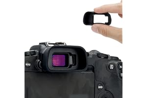 KIWIFOTOS Ocular extendido para cámara compatible con cámara Canon EOS R8 RP, accesorio protector de visor RP R8