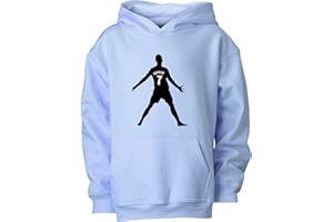 Vestin Felpa Bambino Ragazzo con Cappuccio -Cristiano - Made in Italy