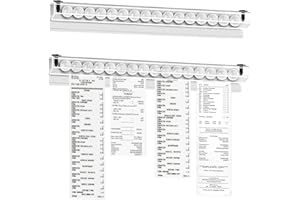 Menibeuty 2Pcs 30cm Carnet de Commande Restaurant, Porte Menu, Support Mural pour Commande de Cuisine, Porte Bons Commande Restaurant, Porte Menu Restaurant pour Bon de Commandes