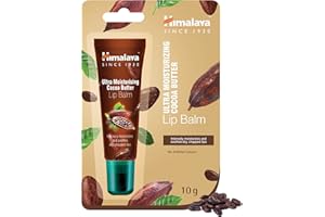 Himalaya Baume à lèvres moustachant en tube de cacao riche pour soin des lèvres 10 g
