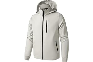 TONY BACKER Giacca Leggera Uomo Giubbotto Casual Giubbino Leggero Con Cappuccio da Uomo