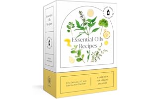 Essential Oils Recipes: A 52-Card Deck for Healing and Home: 50 Recipes