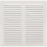 Amig - Square Aluminium Grille with Mosquito Net - Ventilation Grills for Air Outlet - Ideal for Ceiling in Kitchen and Bathr