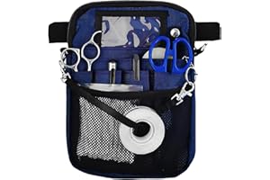 YOYIAG Bolsa de herramientas para enfermera con cinturón: bolsa resistente de nailon multi-urpose herramienta organizador bolsa, utilidad para enfermera, riñonera de trabajo