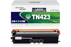 SINOPRINT TN423 Black Toner Compatible with Brother TN423 TN421 TN 423 TN 421 for Brother MFC-L8690CDW Toner Cartridges Black for HL-L8260CDW DCP-L8410CDW HL-L8360CDW MFC-L8900CDW