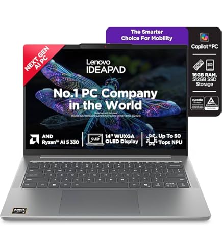 Lenovo IdeaPad Slim 3 AMD Ryzen 7 8840HS 15.3 inch (38.8cm) WUXGA