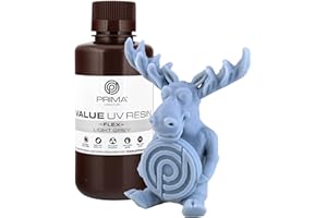 PrimaCreator Value Flex UV Resin - 500 ml - Hellgrau