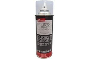 SDV Chemie Kunststoffprimer transparent 1x 400ml Plastik Kunststoff Haftgrund Haftvermittler Grundierung