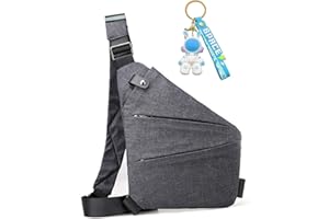 FAXIANG Wander Plus Anti Theft Travel Bag, Anti Theft Crossbody Bag Shoulder Bag Cross Body Travel Bag Wander Plus,Sling Bag Lightweight Chest Shoulder Backpack