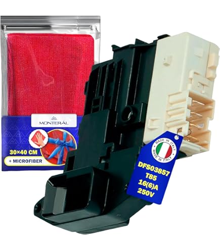 Serratura Elettrica Porta Lavatrice LG EBF61315801 - Ricambio Originale Per Blocco Porta - Foto 9