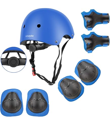 Ensemble De Casque De Protection Pour Enfants Avec Casque