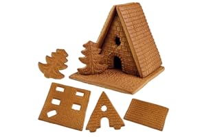 ‎GÜNTHART Günthart DIY Lebkuchenhaus | Bausatz Lebkuchenhaus | Hexenhaus | Pfefferkuchenhaus 6tlg | Weihnachtsbäckerei