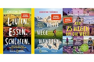 Laufen. Essen. Schlafen/Weite Wege Wandern/Auf 25 Wegen um die Welt + 1 exklusives Postkartenset