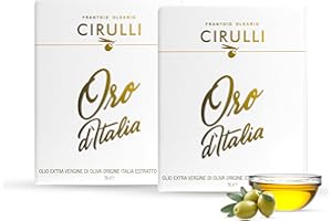 Frantoio Oleario Cirulli Olio Extravergine di Oliva Estratto a Freddo, EVO - 2 Bag in Box 3 Litri - 100% Italiano - (6 Litri in due pratiche confezioni)