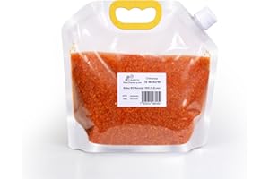 DeseCamen - 1 KG - Gel de sílice naranja con indicador de saturación (1-3 mm)- Absorbedor de humedad - reutilizable - libre de DMF - no tóxico - bolitas desecantes - Deshumidificador