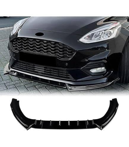 Spoiler Posteriore In ABS Per Ford Fiesta ST MK8 2018-2020, Labbro Bagagliaio Aerodinamico - Nero, Con Nastro Adesivo
