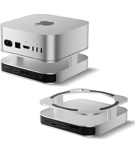 Dock IDsonix Per Mac Mini M4 – 9 Porte, SSD M.2 E Slot SD/TF