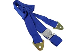 ‎ALPIDEX ALPIDEX Wandbefestigungsgurt mit Metallverschluss für Weichbodenmatten Verschiedene Längen Befestigungsgurt für Turnmatten Aufsprungkissen und sonstige Matten