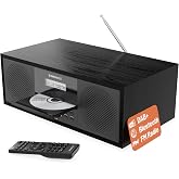 DAB500 CD &Ccedil;alar, FM ve DAB+Dijital Radyo | Bluetooth, Şebeke Destekli, Stereo Hoparl&ouml;rler, USB, MP3, AUX, Kulaklık Jakı, &Ouml;zel